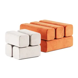 Drova Pouf by Woo Furniture